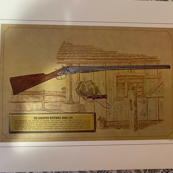 Remington Arms 150th anniversary prints. Circa 1966. In good Vintage condition. - Picture 11 of 11